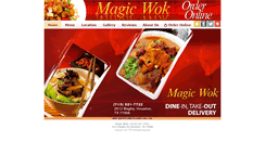 Desktop Screenshot of houstonmagicwok.com